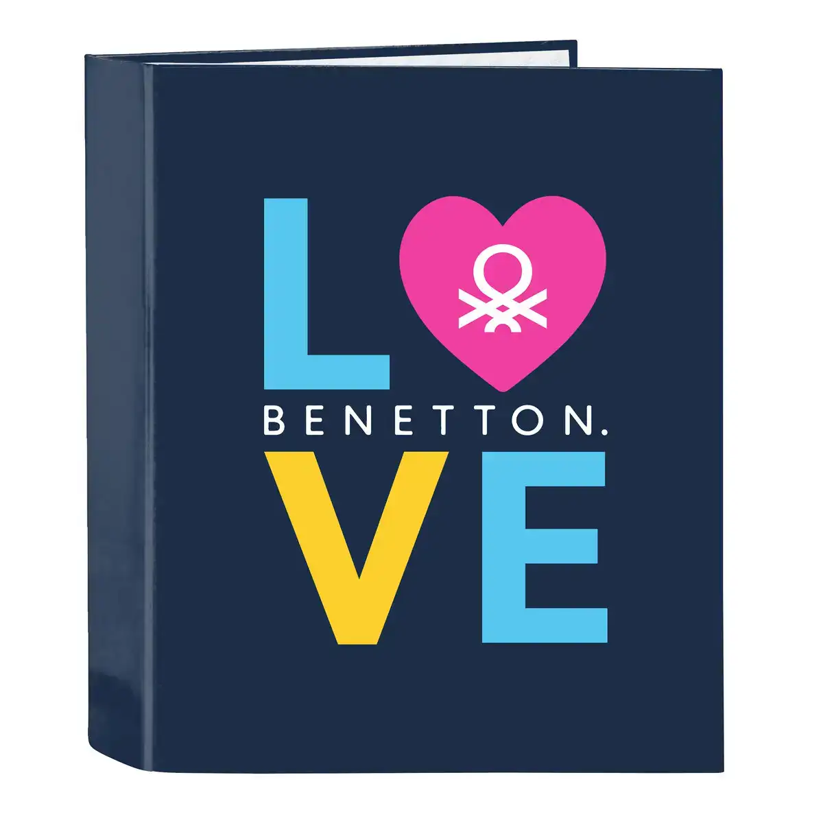 Reliure a anneaux benetton love blue marine a4 27 x 33 x 6 cm _3422. DIAYTAR COTE D'IVOIRE - Un Monde de Possibilités à Portée de Clic. Parcourez notre site web pour découvrir des sélections infinies, de l'épicerie aux bijoux, et vivez une expérience d'achat sans pareil.