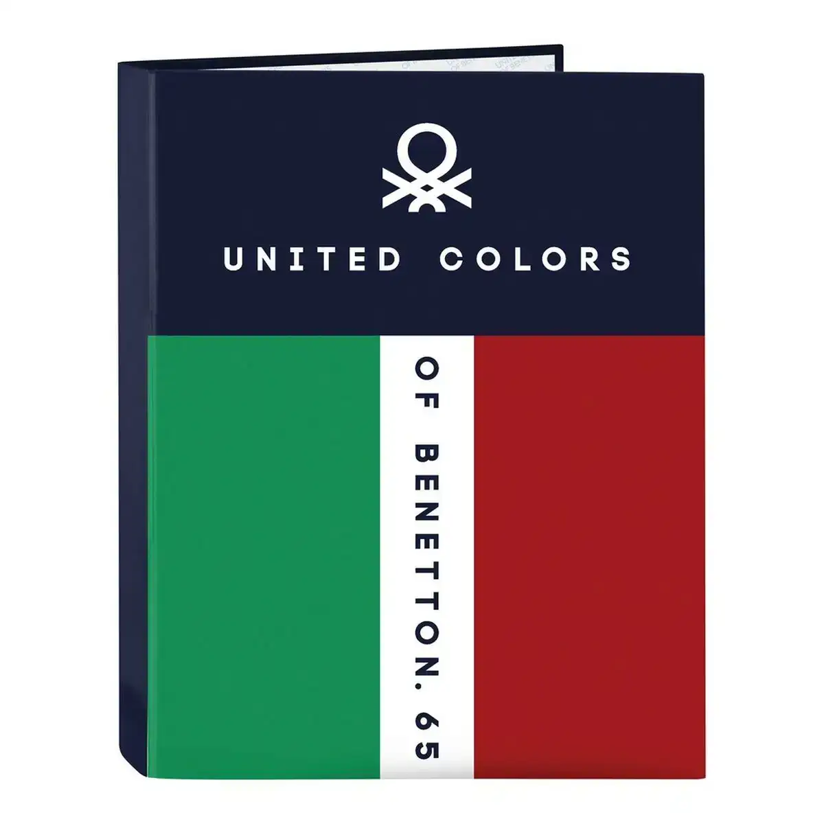 Reliure a anneaux benetton united rouge blanc vert blue marine a4 25 mm _9682. DIAYTAR COTE D'IVOIRE - Là où Chaque Produit a son Histoire. Découvrez notre gamme de produits, chacun portant en lui le récit de l'artisanat et de la passion, pour vous offrir une expérience de shopping authentique.