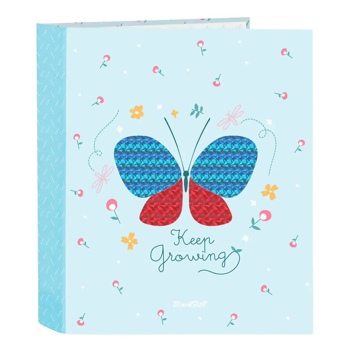 Reliure a anneaux blackfit8 keep growing bleu clair a4 27 x 33 x 6 cm _7755. DIAYTAR COTE D'IVOIRE - Votre Escapade Shopping Virtuelle. Explorez notre boutique en ligne et dénichez des trésors qui évoquent la culture et le savoir-faire sénégalais, un clic à la fois.
