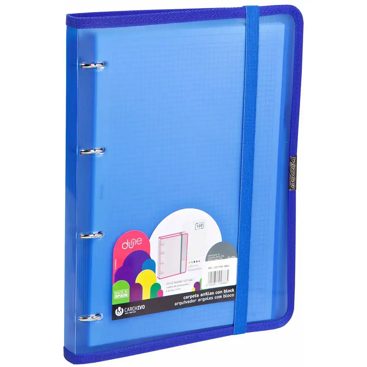 Reliure a anneaux carchivo carpeblock dune bleu a4_7776. DIAYTAR COTE D'IVOIRE - Votre Passage vers l'Éclat et la Beauté. Explorez notre boutique en ligne et trouvez des produits qui subliment votre apparence et votre espace.