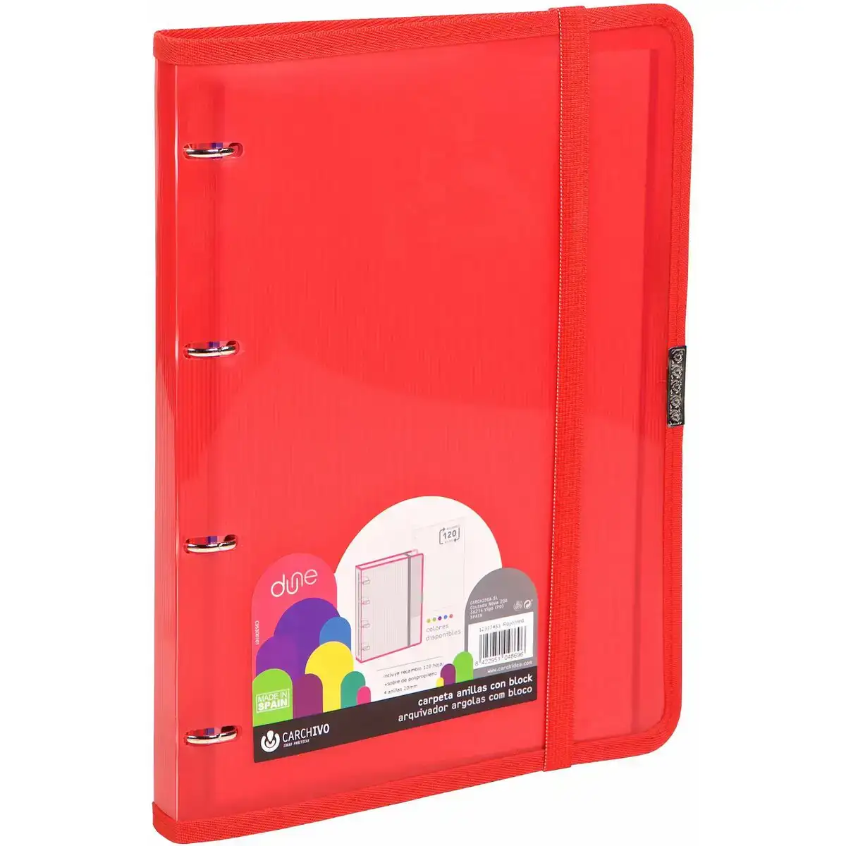 Reliure a anneaux carchivo carpeblock dune rouge a4_9101. DIAYTAR COTE D'IVOIRE - Votre Boutique en Ligne, Votre Histoire. Explorez notre sélection et découvrez des produits qui reflètent votre parcours et vos aspirations, un achat à la fois.