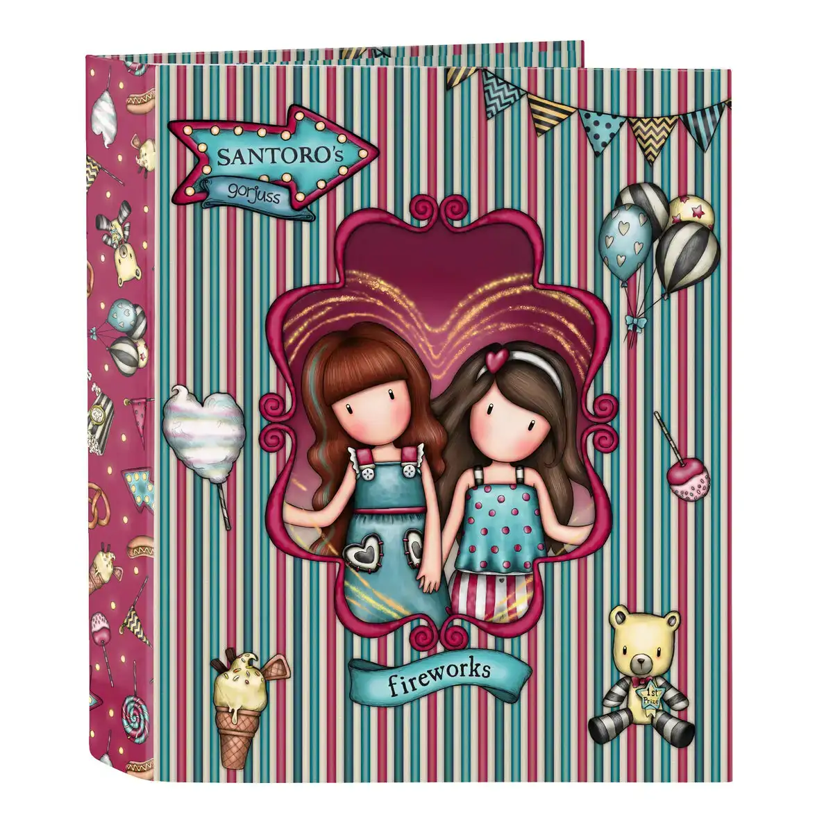 Reliure a anneaux gorjuss fireworks bordeaux a4 27 x 33 x 6 cm _3072. Bienvenue sur DIAYTAR COTE D'IVOIRE - Votre Évasion Shopping Personnalisée. Parcourez notre collection unique et trouvez des articles qui reflètent votre style et votre individualité.