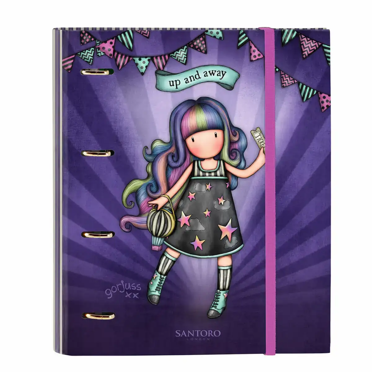 Reliure a anneaux gorjuss up and away violet 27 x 32 x 3 5 cm _7709. Bienvenue sur DIAYTAR COTE D'IVOIRE - Où Chaque Produit a son Charme. Explorez notre sélection minutieuse et trouvez des articles qui vous séduisent et vous inspirent.