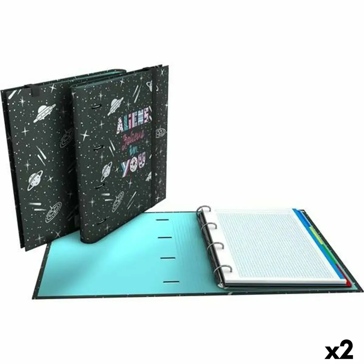 Reliure a anneaux grafoplas carpebook aliens noir a4 2 unites _4488. Bienvenue chez DIAYTAR COTE D'IVOIRE - Où Chaque Détail Fait la Différence. Découvrez notre sélection méticuleuse et choisissez des articles qui répondent à vos exigences.