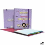 Reliure a anneaux grafoplas carpebook mafalda lila a4 2 unites _5414. DIAYTAR COTE D'IVOIRE - Où la Qualité est Notre Engagement. Explorez notre boutique en ligne pour découvrir des produits conçus pour vous apporter satisfaction et plaisir.