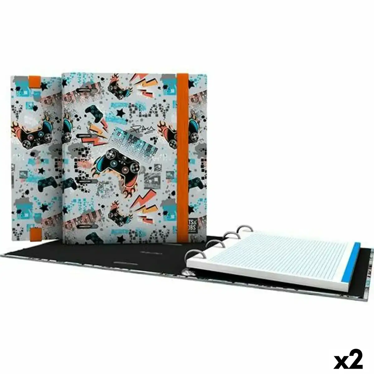 Reliure a anneaux grafoplas carpebook play gris a5 2 unites _7403. DIAYTAR COTE D'IVOIRE - Votre Source d'Inspiration Shopping. Parcourez nos rayons et trouvez des articles qui vous inspirent, que ce soit pour votre style, votre maison ou votre vie quotidienne.