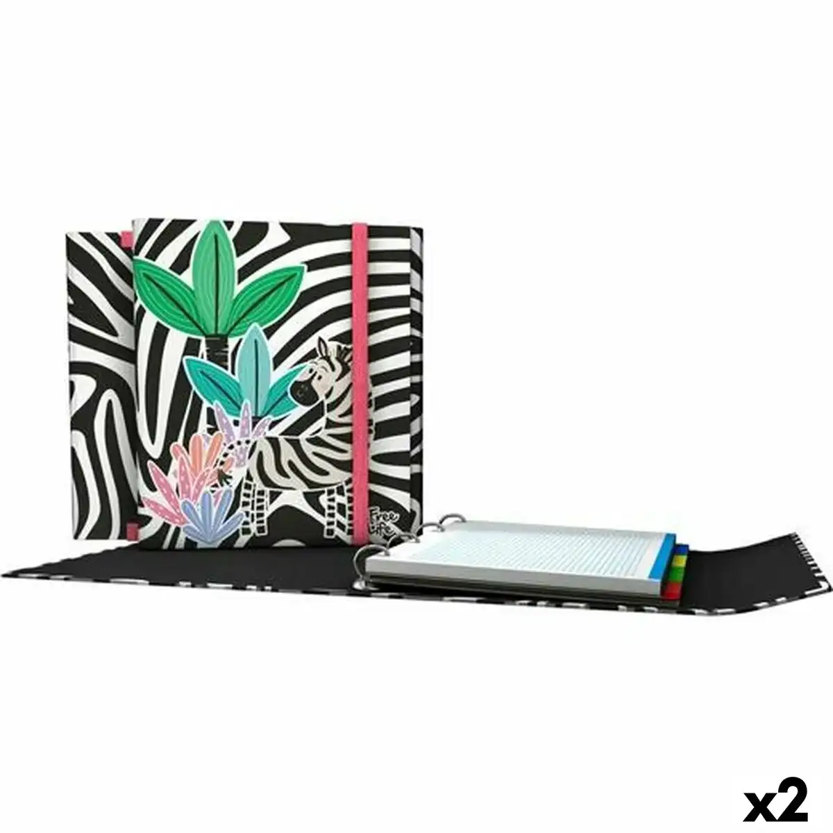 Reliure a anneaux grafoplas carpeplus free life zebra blanc noir a4 2 unites _7895. DIAYTAR COTE D'IVOIRE - Votre Destination Shopping Incontournable. Parcourez nos rayons virtuels et trouvez des articles qui répondent à tous vos besoins, du quotidien à l'exceptionnel.