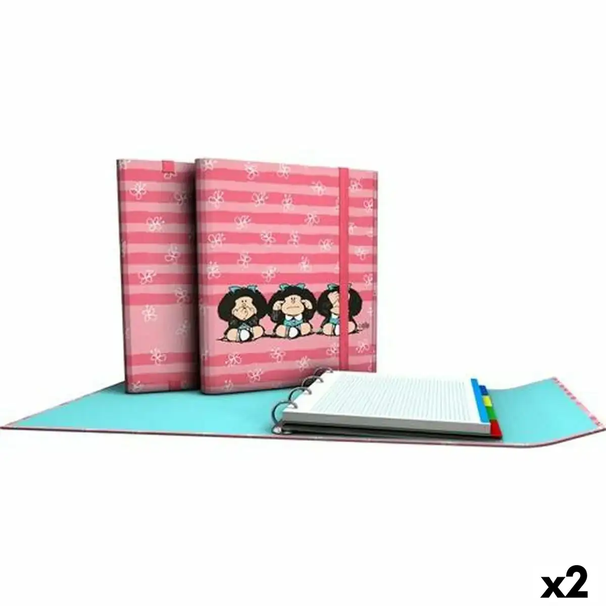 Reliure a anneaux grafoplas carpeplus mafalda rose a4 2 unites _9006. Bienvenue sur DIAYTAR COTE D'IVOIRE - Où Choisir Rime avec Qualité. Explorez notre gamme diversifiée et découvrez des articles conçus pour répondre à vos attentes élevées.