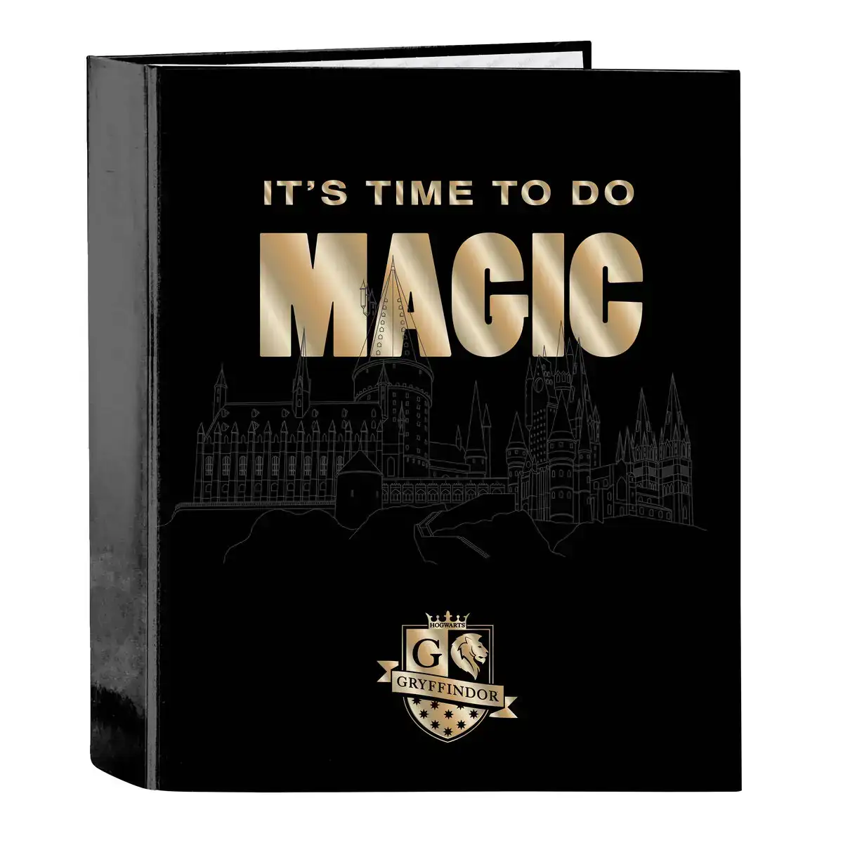 Reliure a anneaux harry potter bravery noir a4 27 x 33 x 6 cm_9045. DIAYTAR COTE D'IVOIRE - L'Art de Vivre le Shopping Authentique. Découvrez notre boutique en ligne et trouvez des produits qui incarnent la passion et le savoir-faire du Côte d'Ivoire.