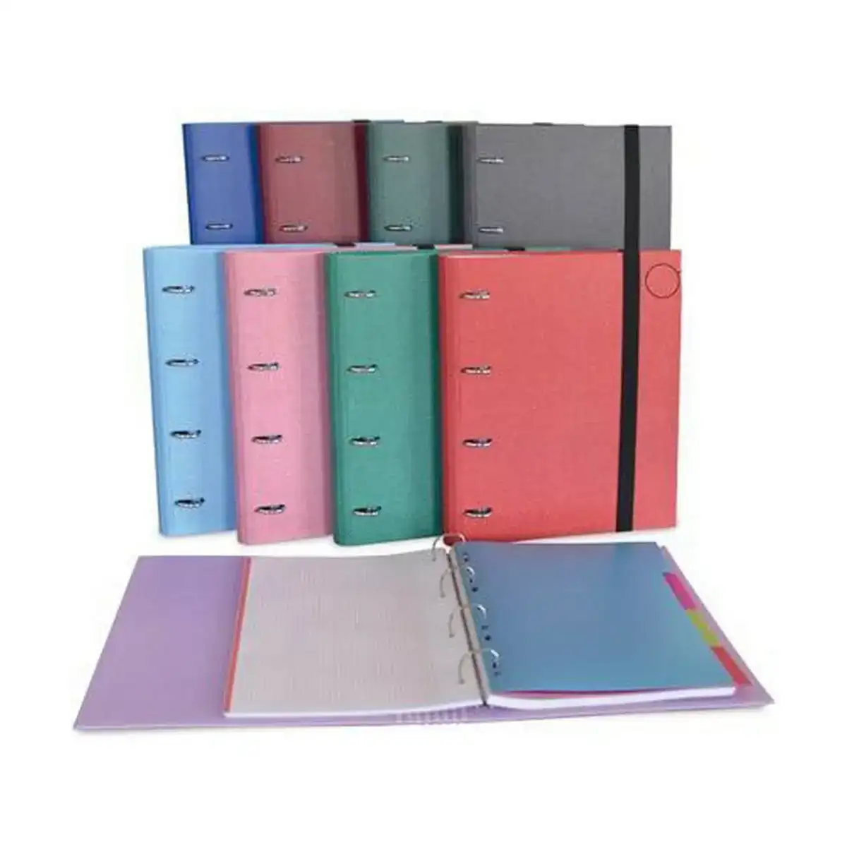 Reliure a anneaux senfort multicouleur a4_2259. DIAYTAR COTE D'IVOIRE - Là où Choisir est une Affirmation de Style. Naviguez à travers notre boutique en ligne et choisissez des produits qui vous distinguent et vous valorisent.