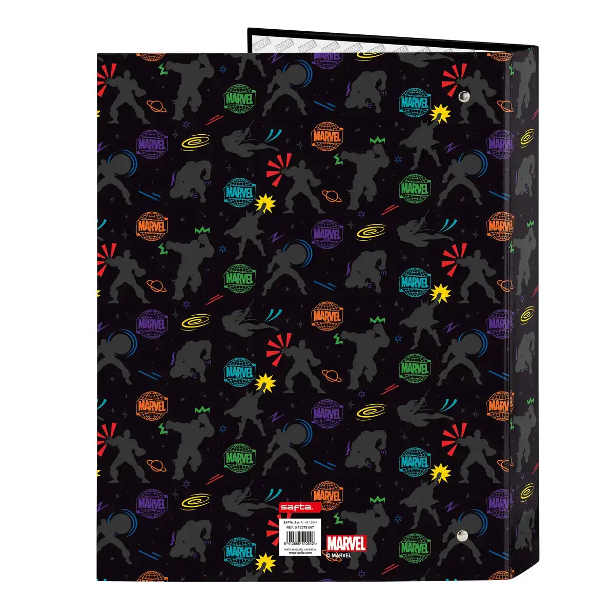 Reliure a anneaux the avengers super heroes noir a4 26 5 x 33 x 4 cm _4462. DIAYTAR COTE D'IVOIRE - L'Art du Shopping Sublime. Naviguez à travers notre catalogue et choisissez parmi des produits qui ajoutent une touche raffinée à votre vie quotidienne.