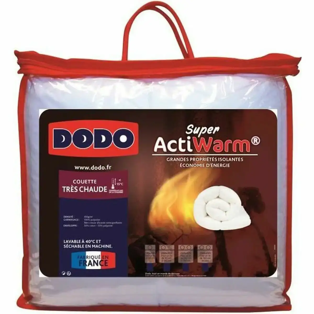 Remplissage de couette dodo super actiwarm 240 x 260 cm _1529. DIAYTAR COTE D'IVOIRE - L'Art de Choisir, l'Art de Vivre. Parcourez notre boutique en ligne et choisissez parmi des produits de qualité qui ajoutent de l'élégance à votre quotidien.