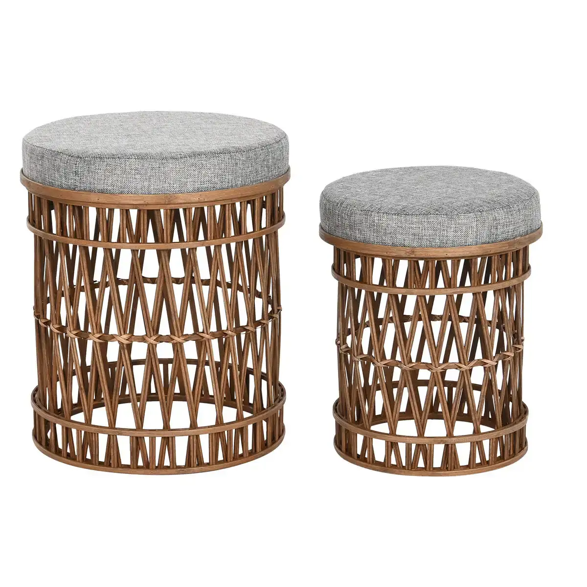 Repose pied dkd home decor 40 x 40 x 48 cm gris marron bambou tropical_5927. Bienvenue sur DIAYTAR COTE D'IVOIRE - Où Choisir Rime avec Qualité. Explorez notre gamme diversifiée et découvrez des articles conçus pour répondre à vos attentes élevées.