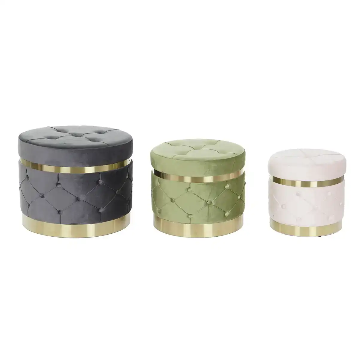Repose pied dkd home decor 60 x 60 x 47 cm velours bois mdf_4456. DIAYTAR COTE D'IVOIRE - Où la Tradition s'Harmonise avec le Moderne. Parcourez notre gamme diversifiée et choisissez des produits qui révèlent l'âme du Côte d'Ivoire.
