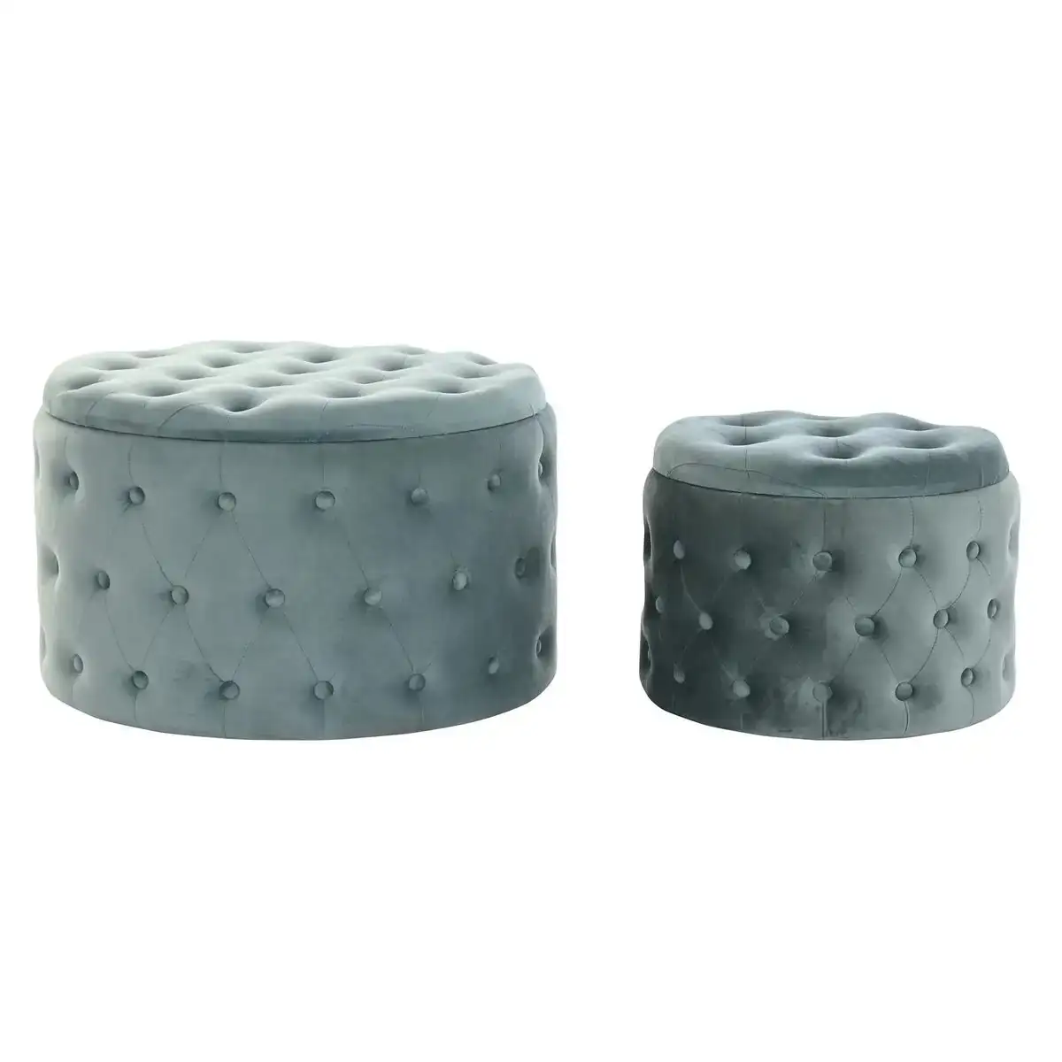 Repose pied dkd home decor 70 x 70 x 42 cm velours vert bois mdf_6228. DIAYTAR COTE D'IVOIRE - Où Choisir est une Célébration. Découvrez notre sélection de produits qui représentent la diversité et la joie du Côte d'Ivoire, à chaque étape de votre vie.