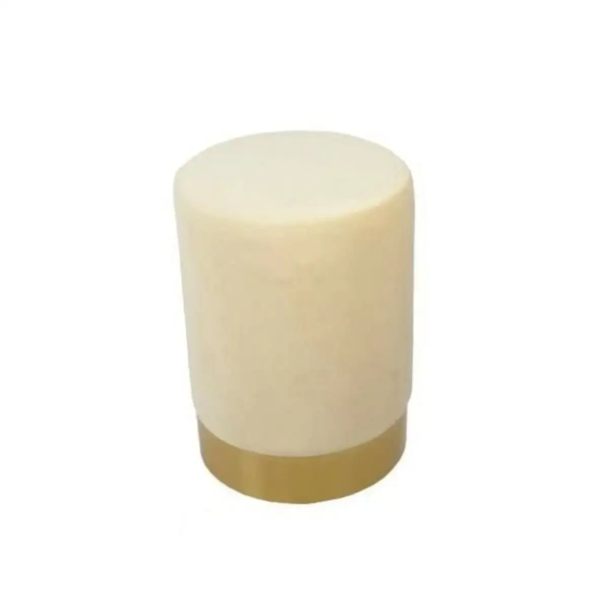 Repose pied dkd home decor beige dore metal velours scandi 35 x 35 x 40 cm_3938. Bienvenue chez DIAYTAR COTE D'IVOIRE - Où le Shopping Devient une Aventure. Découvrez notre collection diversifiée et explorez des produits qui reflètent la diversité du Côte d'Ivoire.