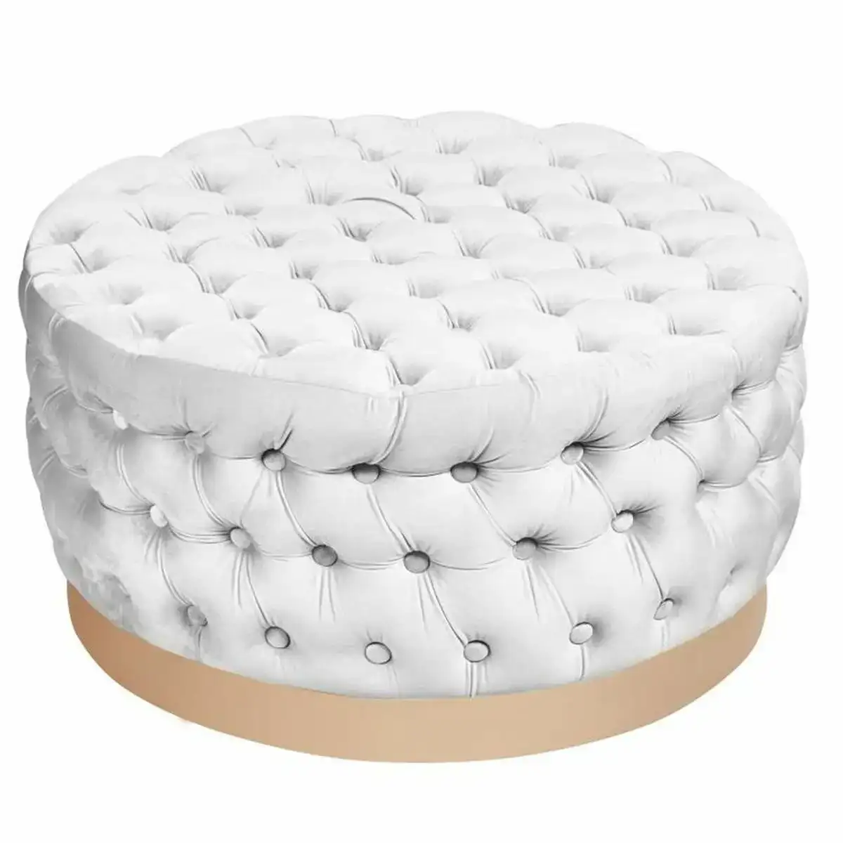 Repose pied dkd home decor blanc polyester bois mdf 78 x 78 x 40 cm _3539. Entrez dans le Monde de DIAYTAR COTE D'IVOIRE - Où Chaque Article Raconte une Histoire Unique. Explorez notre boutique en ligne pour dénicher des trésors qui incarnent l'âme du Côte d'Ivoire.
