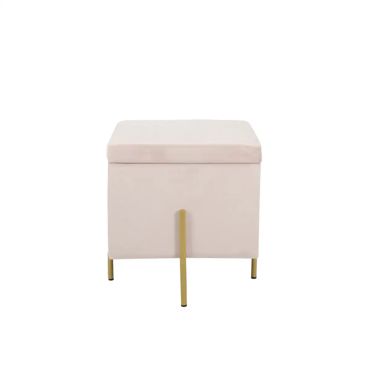 Repose pied dkd home decor rose metal polyester 45 x 45 x 45 cm _7470. DIAYTAR COTE D'IVOIRE - L'Art de Vivre le Shopping Éthique. Parcourez notre gamme et choisissez des produits qui reflètent notre engagement envers des pratiques durables.