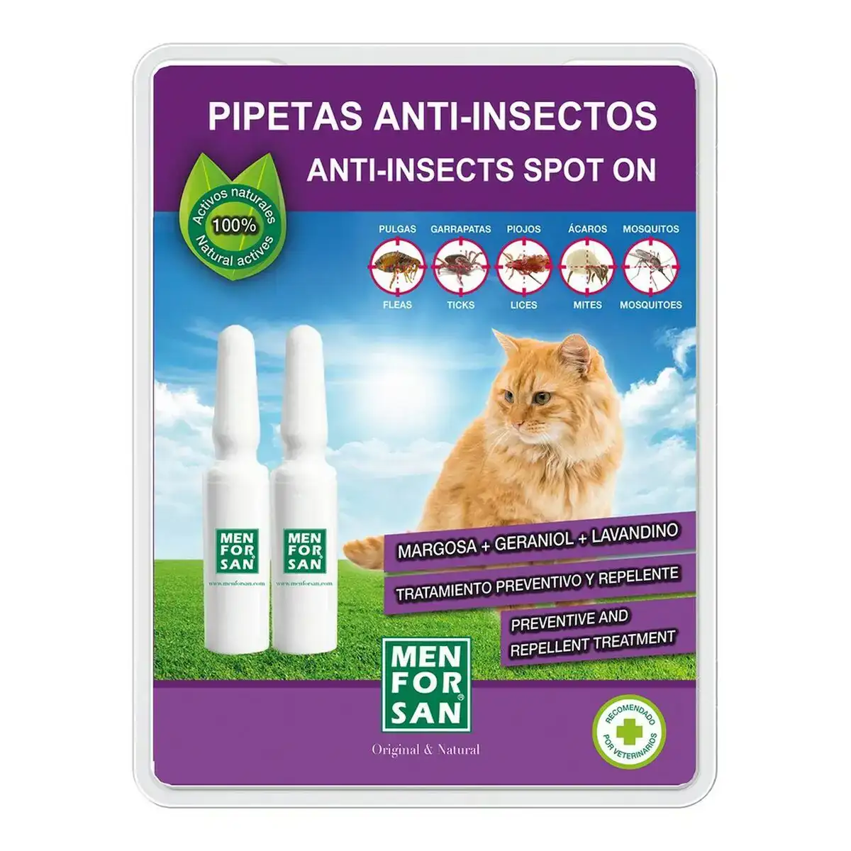 Repulsif d insectes menforsan 2 unites pipettes chat_2763. DIAYTAR COTE D'IVOIRE - Là où Chaque Produit a son Propre Éclat. Explorez notre boutique en ligne et trouvez des articles qui ajoutent de la brillance à votre quotidien.