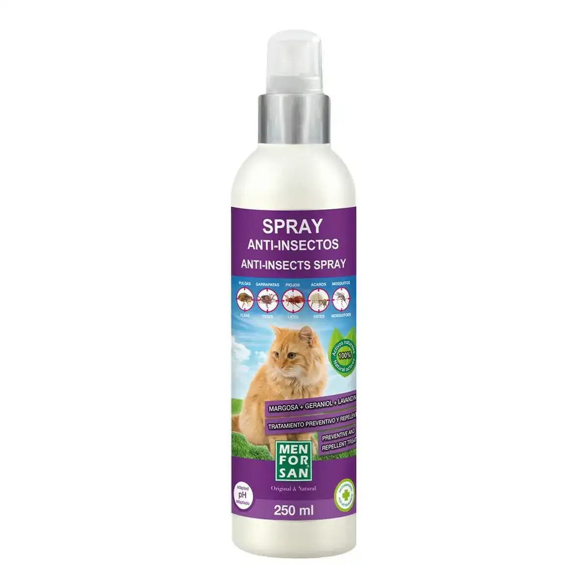 Repulsif d insectes menforsan spray chat 250 ml_6208. DIAYTAR COTE D'IVOIRE - Votre Destination pour un Shopping Éclairé. Parcourez notre boutique en ligne pour découvrir des produits de qualité qui embelliront votre quotidien.