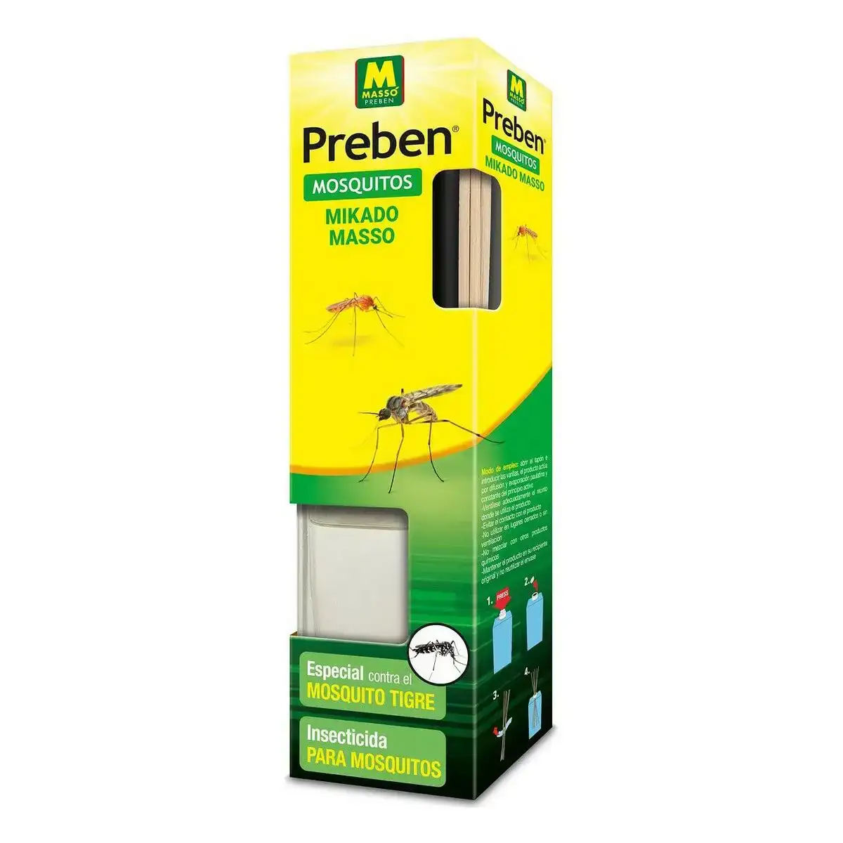 Repulsif de moustiques commun et tigre masso batonnets parfumes 40 ml _3133. DIAYTAR COTE D'IVOIRE - Votre Univers Shopping Éclectique. Explorez nos offres variées et découvrez des articles qui embrassent la diversité et la polyvalence de vos besoins.