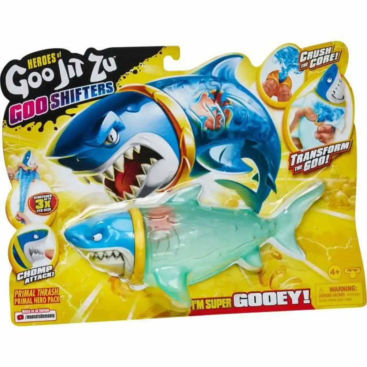Requin moose toys goo shifters_6488. DIAYTAR COTE D'IVOIRE - Votre Destination Shopping Exquise. Explorez notre boutique en ligne et découvrez des trésors qui ajoutent une touche de sophistication à votre style et à votre espace.