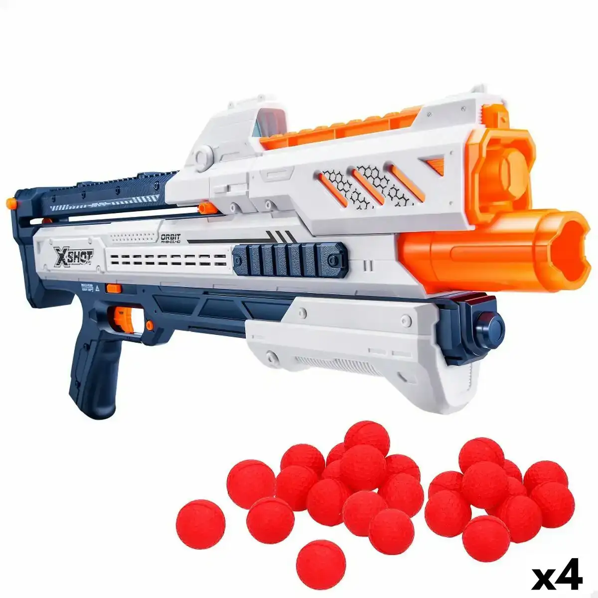 Revolver zuru 59 x 26 x 6 cm 4 unites _5242. DIAYTAR COTE D'IVOIRE - Là où la Diversité Rencontre la Qualité. Parcourez notre gamme complète et trouvez des produits qui incarnent la richesse et l'unicité du Côte d'Ivoire.