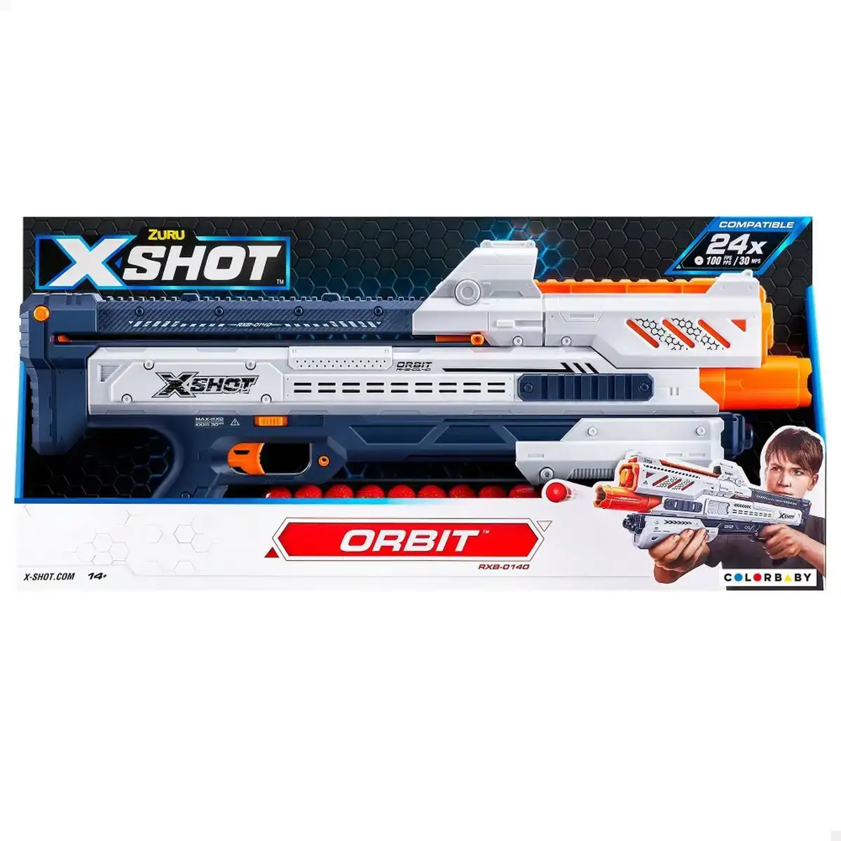 Revolver zuru 59 x 26 x 6 cm 4 unites _7289. Entrez dans DIAYTAR COTE D'IVOIRE - Où Chaque Détail Compte. Explorez notre boutique en ligne pour trouver des produits de haute qualité, soigneusement choisis pour répondre à vos besoins et vos désirs.