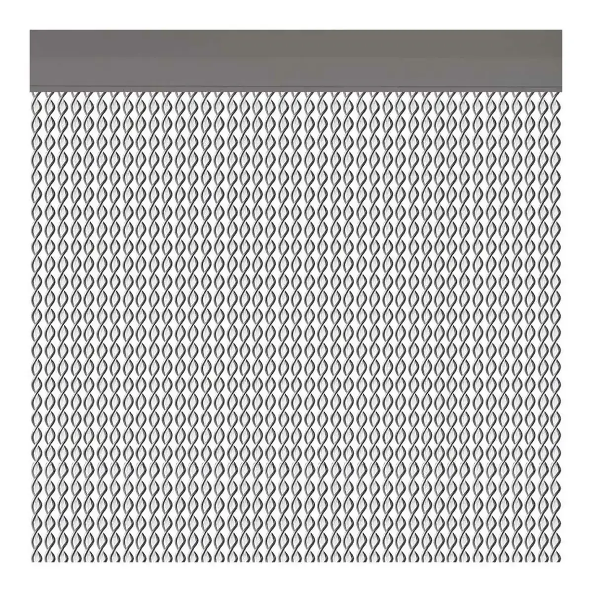 Rideau acudam cadaques portes argente exterieur pvc aluminium 90 x 210 cm_6371. DIAYTAR COTE D'IVOIRE - Où l'Élégance se Mêle à l'Authenticité. Naviguez à travers notre boutique en ligne et choisissez des produits qui incarnent le style et la tradition du Côte d'Ivoire.