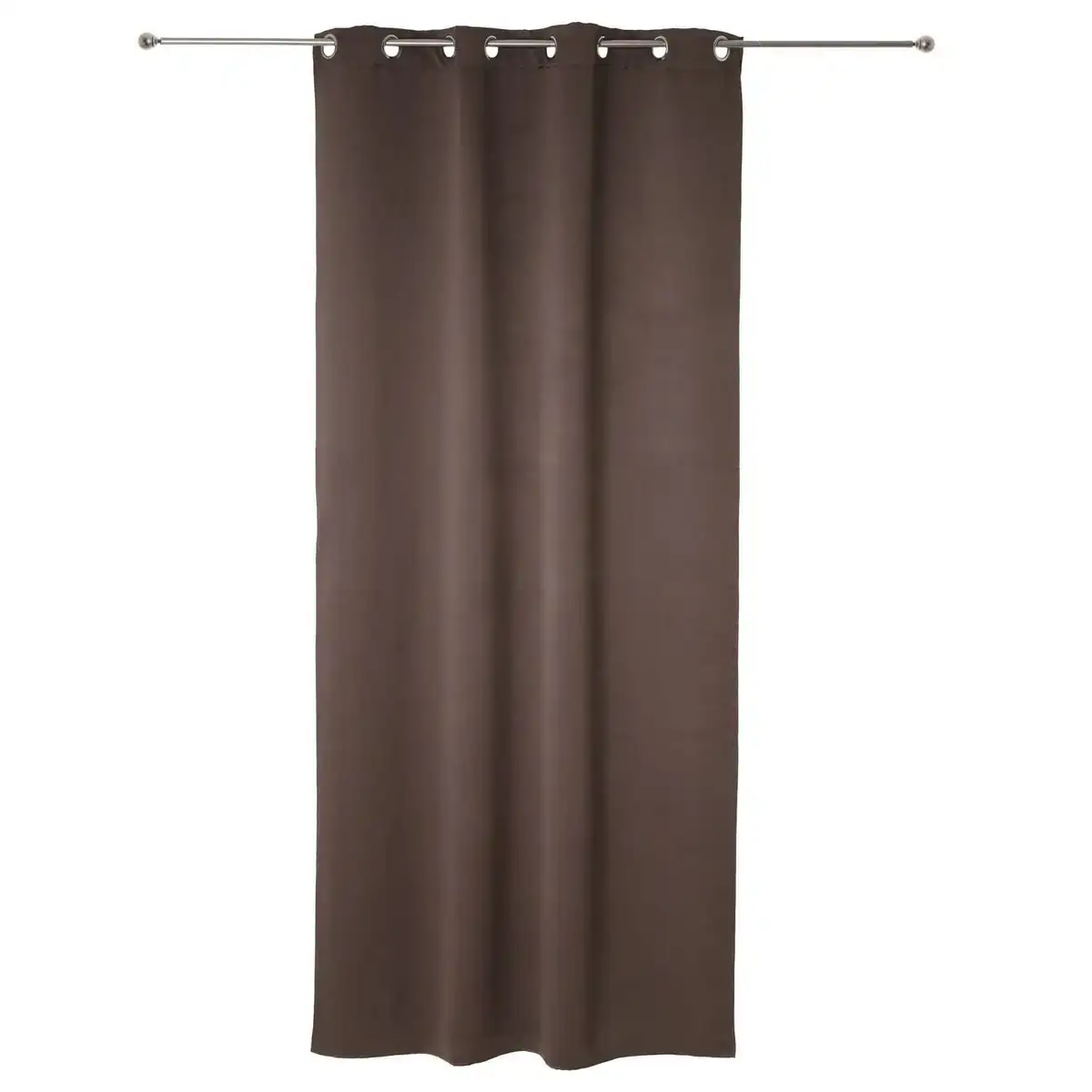 Rideau Atmosphera Marron Polyester (260 x 140 cm)