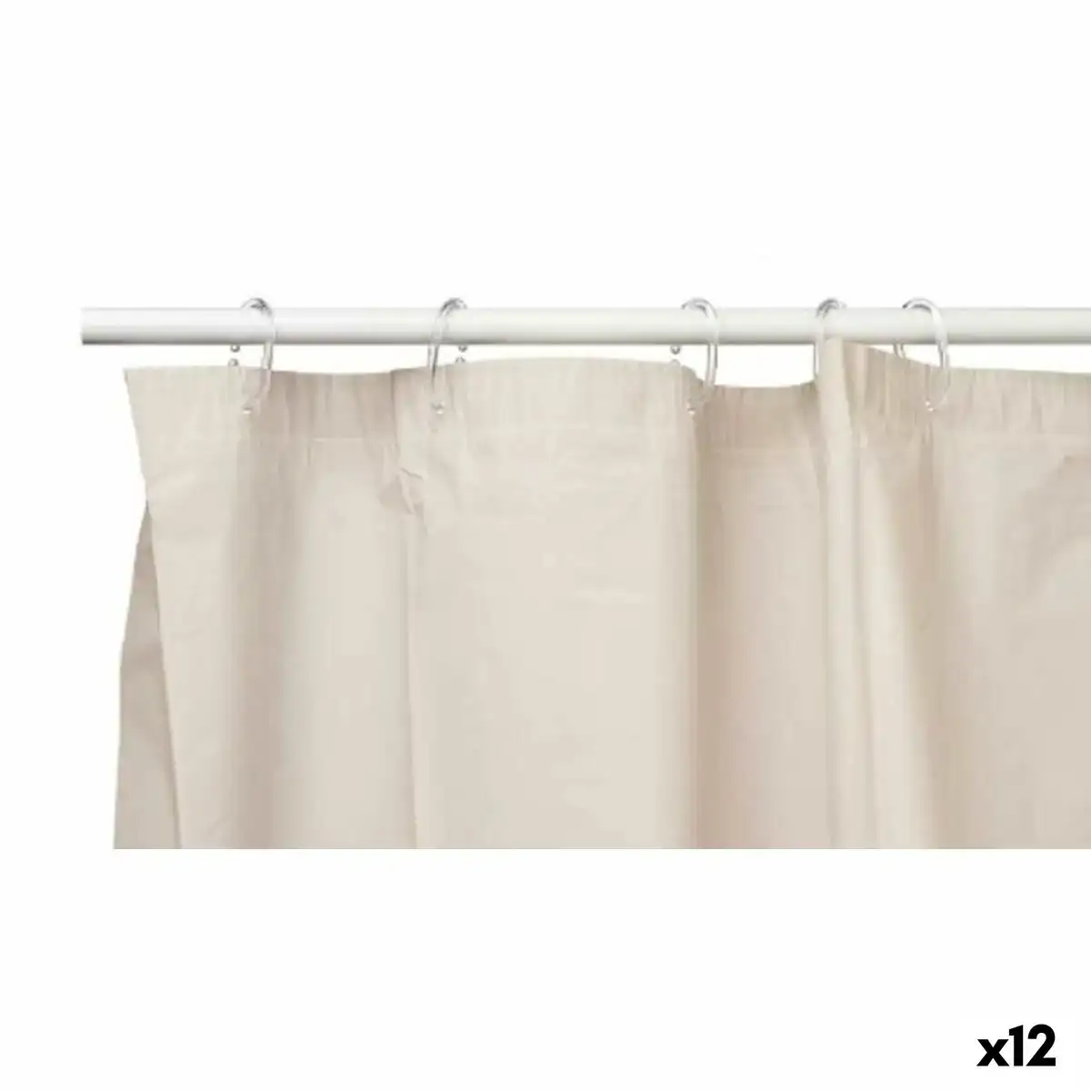 Rideau de douche beige polyethylene eva 180 x 180 cm 12 unites _7853. DIAYTAR COTE D'IVOIRE - Où Chaque Produit a son Histoire. Découvrez notre gamme de produits, chacun portant en lui le récit de l'artisanat et de la passion, pour vous offrir une expérience de shopping authentique.