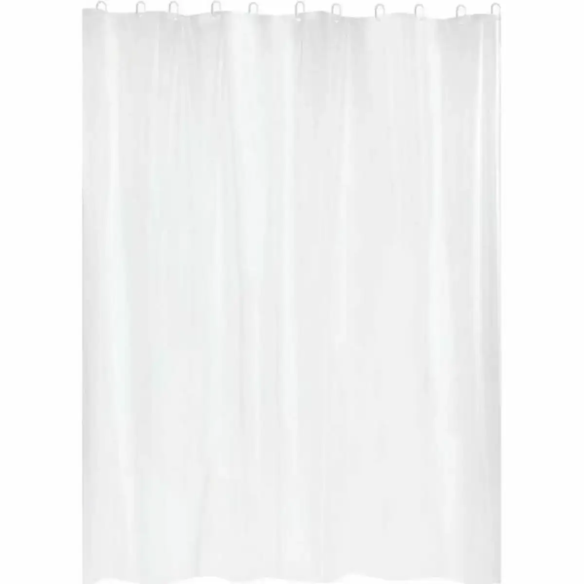 Rideau de douche gelco blanc pvc peva 180 x 200 cm_2287. DIAYTAR COTE D'IVOIRE - L'Art de Vivre le Shopping Inspiré. Parcourez notre catalogue et choisissez des produits qui reflètent votre passion pour la beauté et l'authenticité.
