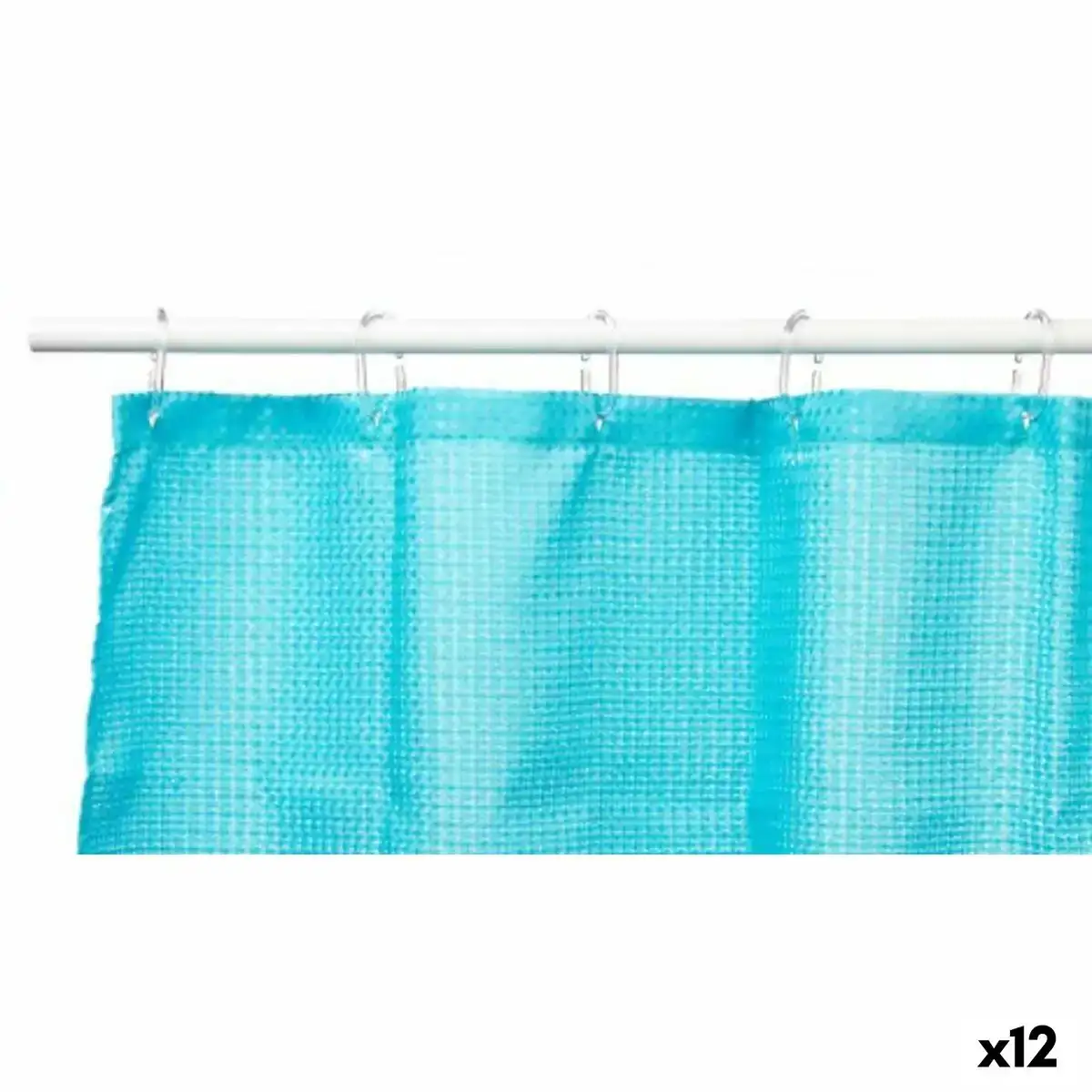 Rideau de douche points bleu polyester 180 x 180 cm 12 unites _8952. DIAYTAR COTE D'IVOIRE - Où Chaque Produit a son Histoire à Raconter. Parcourez notre catalogue et découvrez des articles qui portent en eux la passion et l'histoire du Côte d'Ivoire.