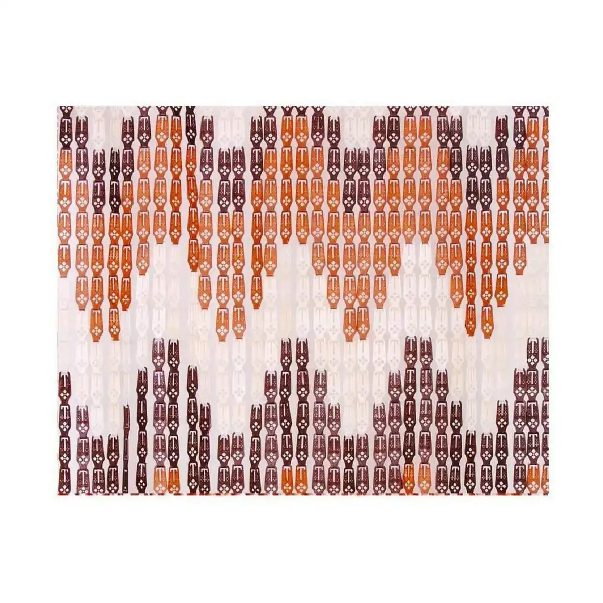 Rideau edm 90 x 210 cm orange polypropylene_5746. Bienvenue chez DIAYTAR COTE D'IVOIRE - Où Votre Shopping Prend Vie. Découvrez notre univers et dénichez des trésors qui ajoutent de la couleur à votre quotidien.