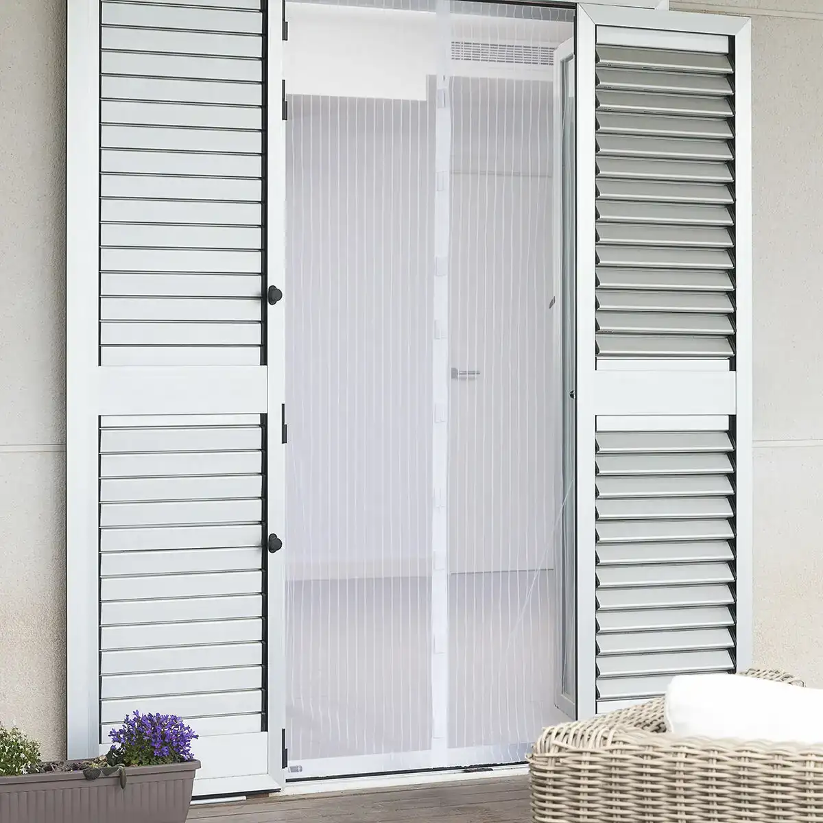 Rideau moustiquaire innovagoods blanc legging reconditionne a _5778. Bienvenue chez DIAYTAR COTE D'IVOIRE - Où Chaque Produit a son Âme. Découvrez notre gamme et choisissez des articles qui résonnent avec votre personnalité et vos valeurs.