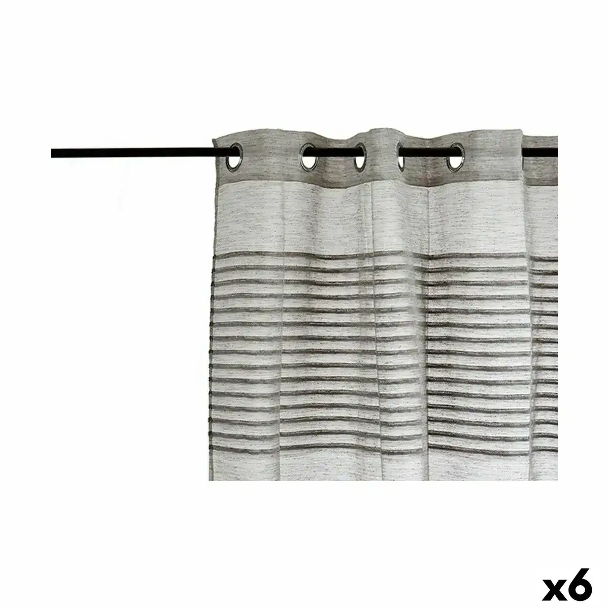 Rideau rayures gris fonce 6 unites 140 x 0 1 x 260 cm _5884. Entrez dans l'Univers de DIAYTAR COTE D'IVOIRE - Où Choisir est un Voyage. Explorez notre gamme diversifiée et trouvez des articles qui répondent à tous vos besoins et envies.