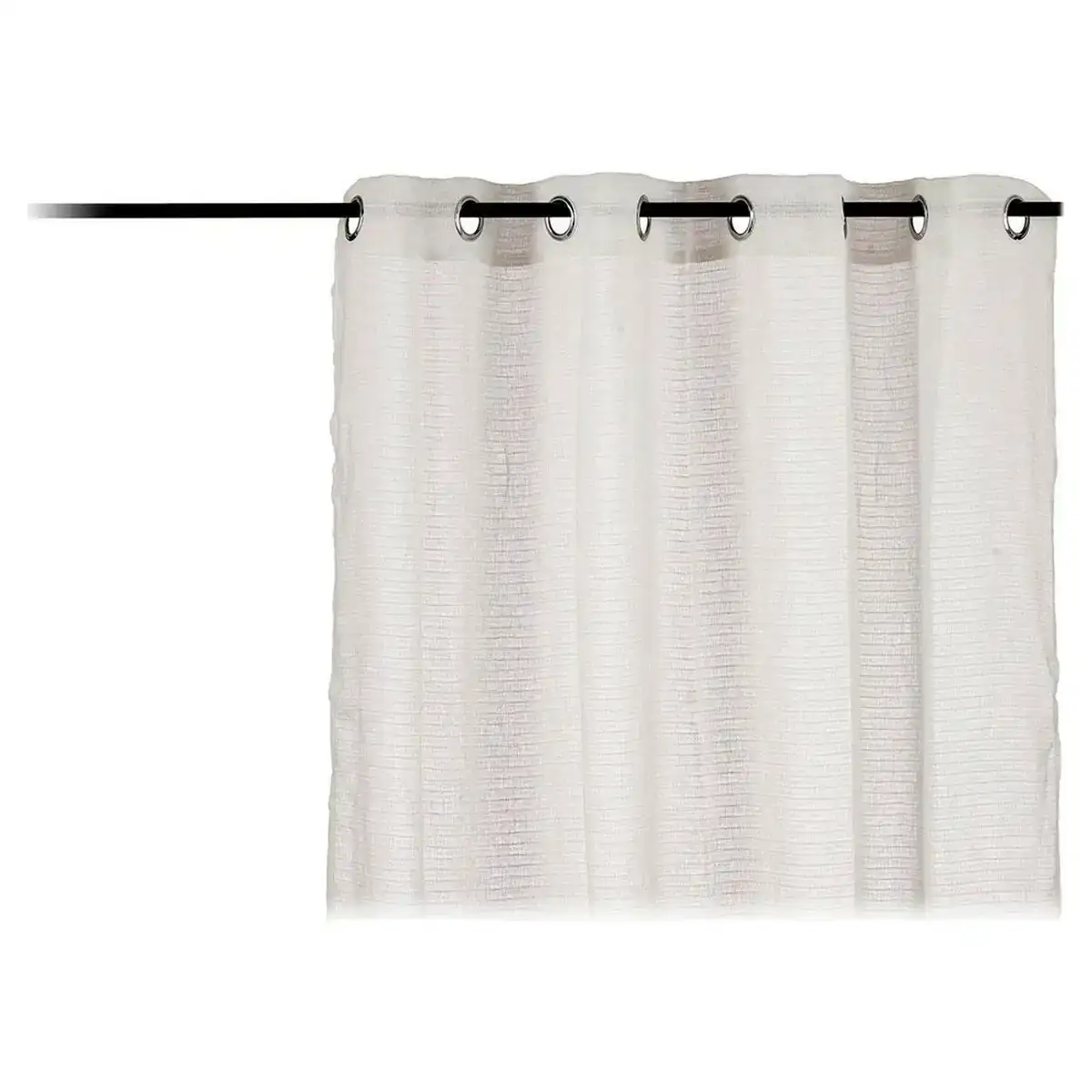 Rideau visillo blanc 140 x 260 cm 140 x 260 cm _4704. DIAYTAR COTE D'IVOIRE - L'Art de Vivre le Shopping Inspiré. Parcourez notre catalogue et choisissez des produits qui reflètent votre passion pour la beauté et l'authenticité.