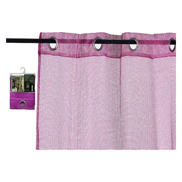 Rideaux 1 x 260 x 140 cm fuchsia_3062. DIAYTAR COTE D'IVOIRE - Là où le Chic Rencontre la Tradition. Naviguez à travers notre catalogue et choisissez des produits qui équilibrent l'élégance intemporelle et l'innovation moderne.