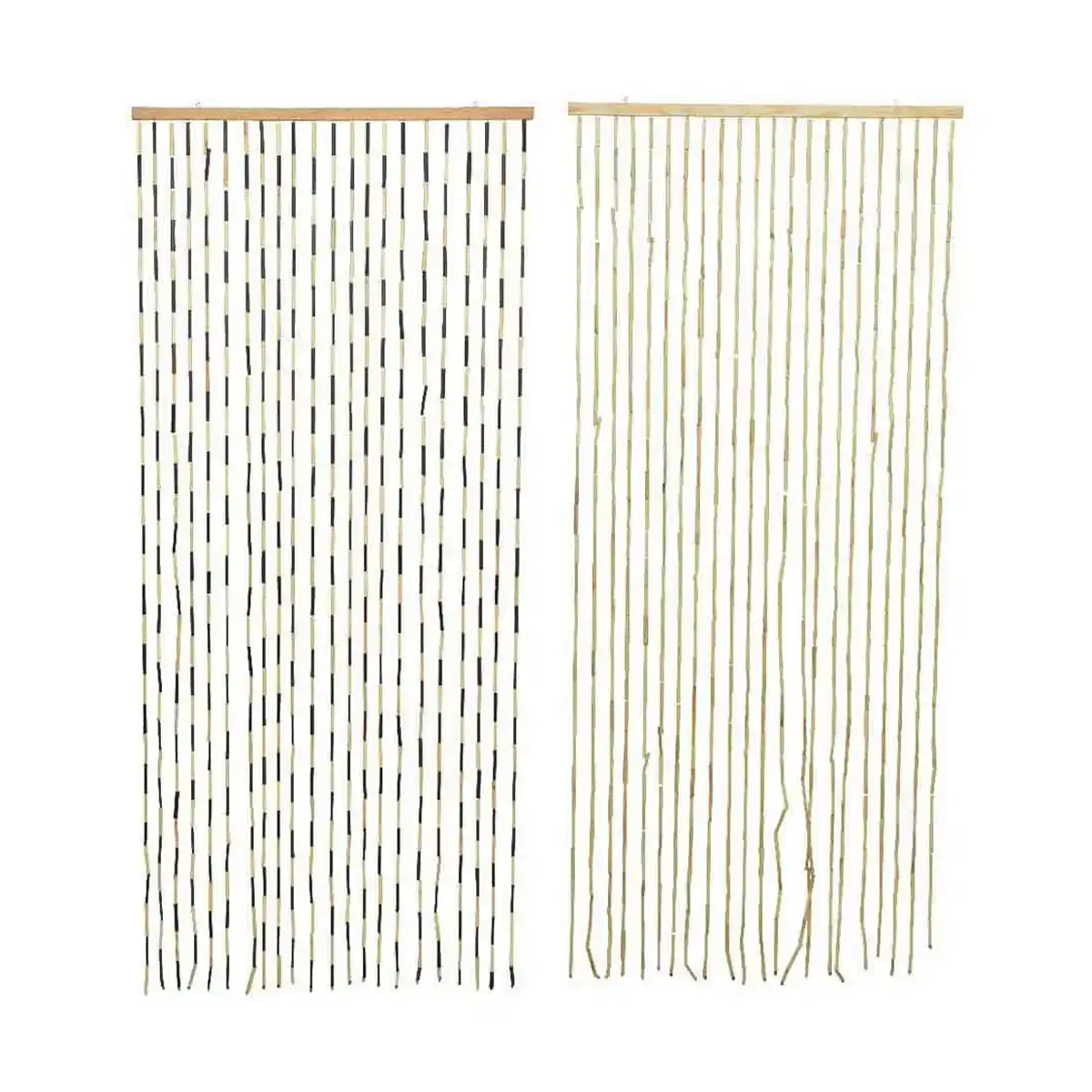 Rideaux 90 x 210 cm naturel_9396. DIAYTAR COTE D'IVOIRE - Où Choisir Devient une Découverte. Explorez notre boutique en ligne et trouvez des articles qui vous surprennent et vous ravissent à chaque clic.