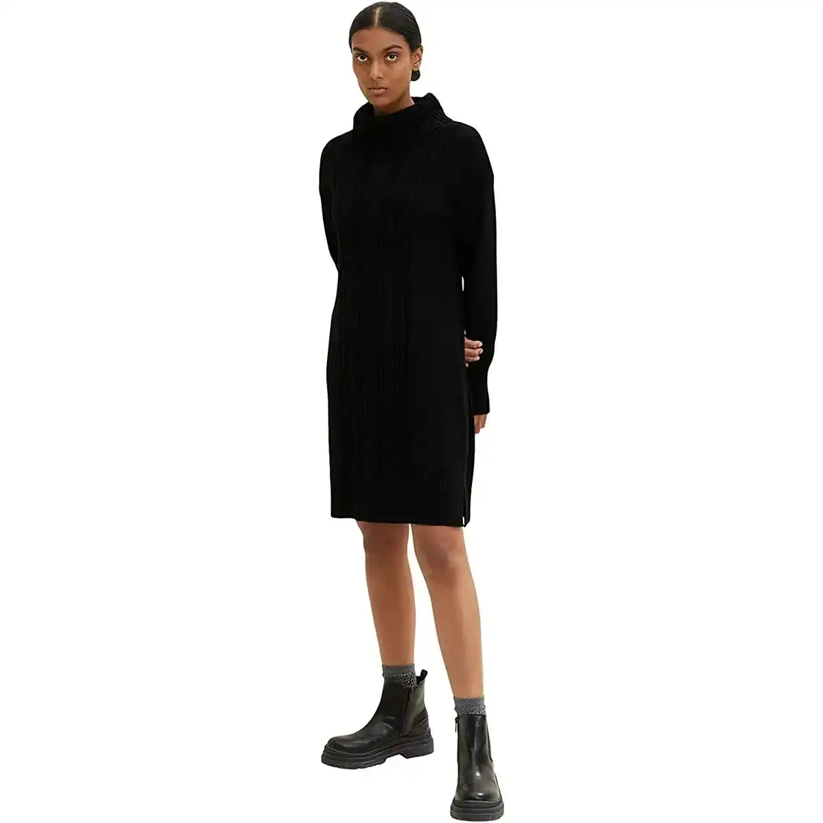 Robe tom tailor noir 42 pull reconditionne b _7503. Entrez dans l'Univers de DIAYTAR COTE D'IVOIRE - Où l'Innovation Rencontre la Tradition. Explorez notre sélection de produits modernes et traditionnels qui incarnent l'esprit dynamique du Côte d'Ivoire.