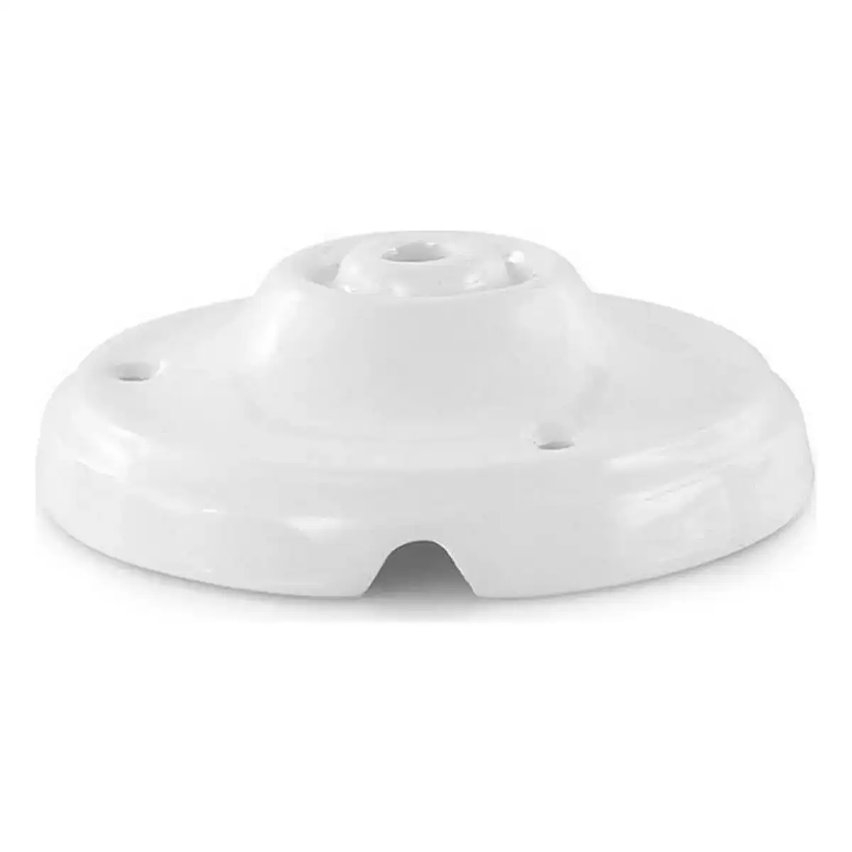 Rosace edm vintage porcelaine dore blanc 100 mm_7121. DIAYTAR COTE D'IVOIRE - Votre Passage vers l'Exceptionnel. Naviguez à travers notre sélection minutieuse et découvrez des articles qui apportent une touche spéciale à chaque instant de votre vie.