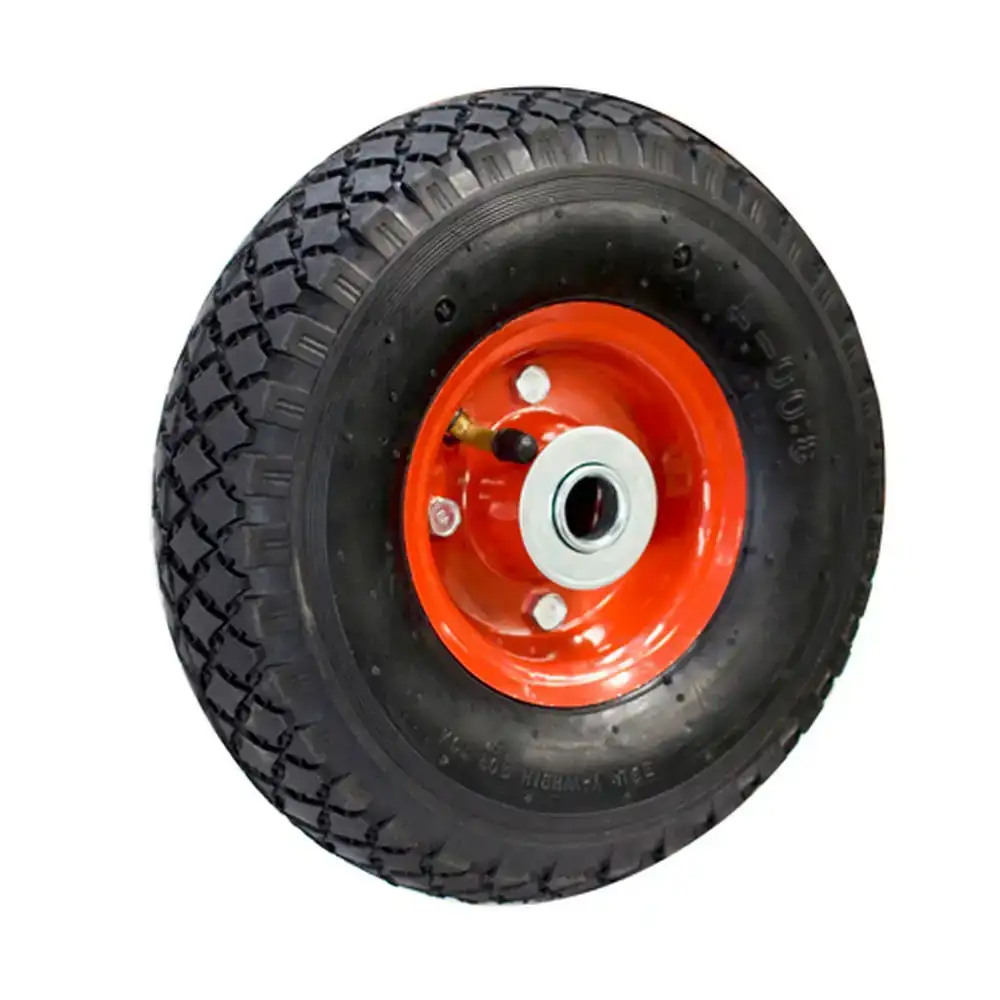 Roue avec pneu ferrestock chariot_2237. DIAYTAR COTE D'IVOIRE - L'Art de Vivre avec Authenticité. Explorez notre gamme de produits artisanaux et découvrez des articles qui apportent une touche unique à votre vie.