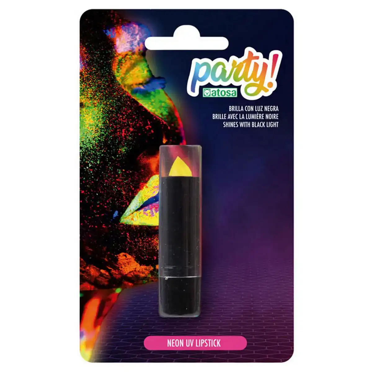 Rouge a levres glow in the dark jaune_2687. DIAYTAR COTE D'IVOIRE - L'Art de Vivre l'Élégance Accessible. Parcourez notre gamme variée et choisissez des produits qui ajoutent une touche de sophistication à votre style.