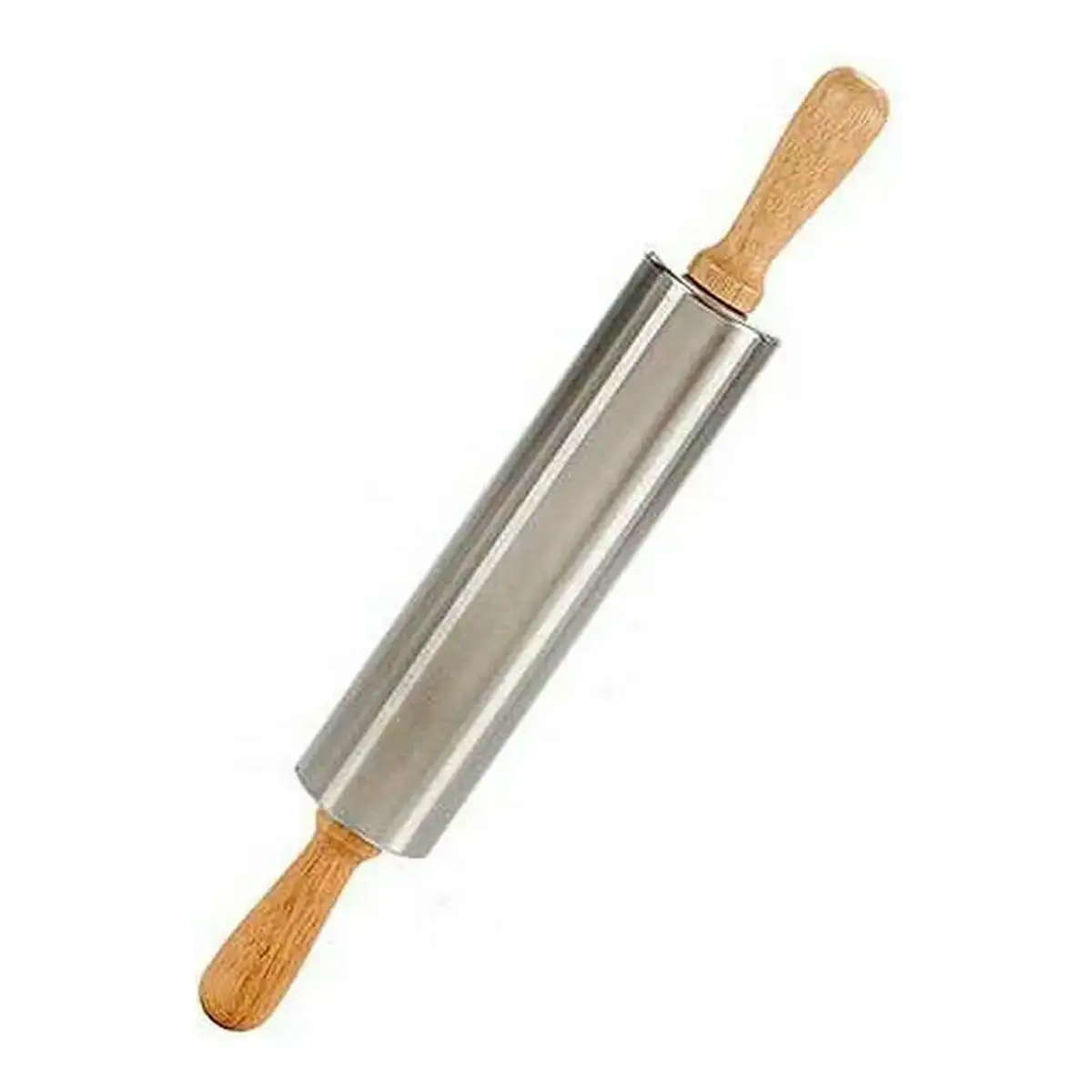 Rouleau a patisserie argente bois acier_2745. DIAYTAR COTE D'IVOIRE - Où Chaque Sélection Vous Parle. Parcourez nos catégories et découvrez des produits qui reflètent vos passions et vos besoins, pour un shopping personnel et inspirant.