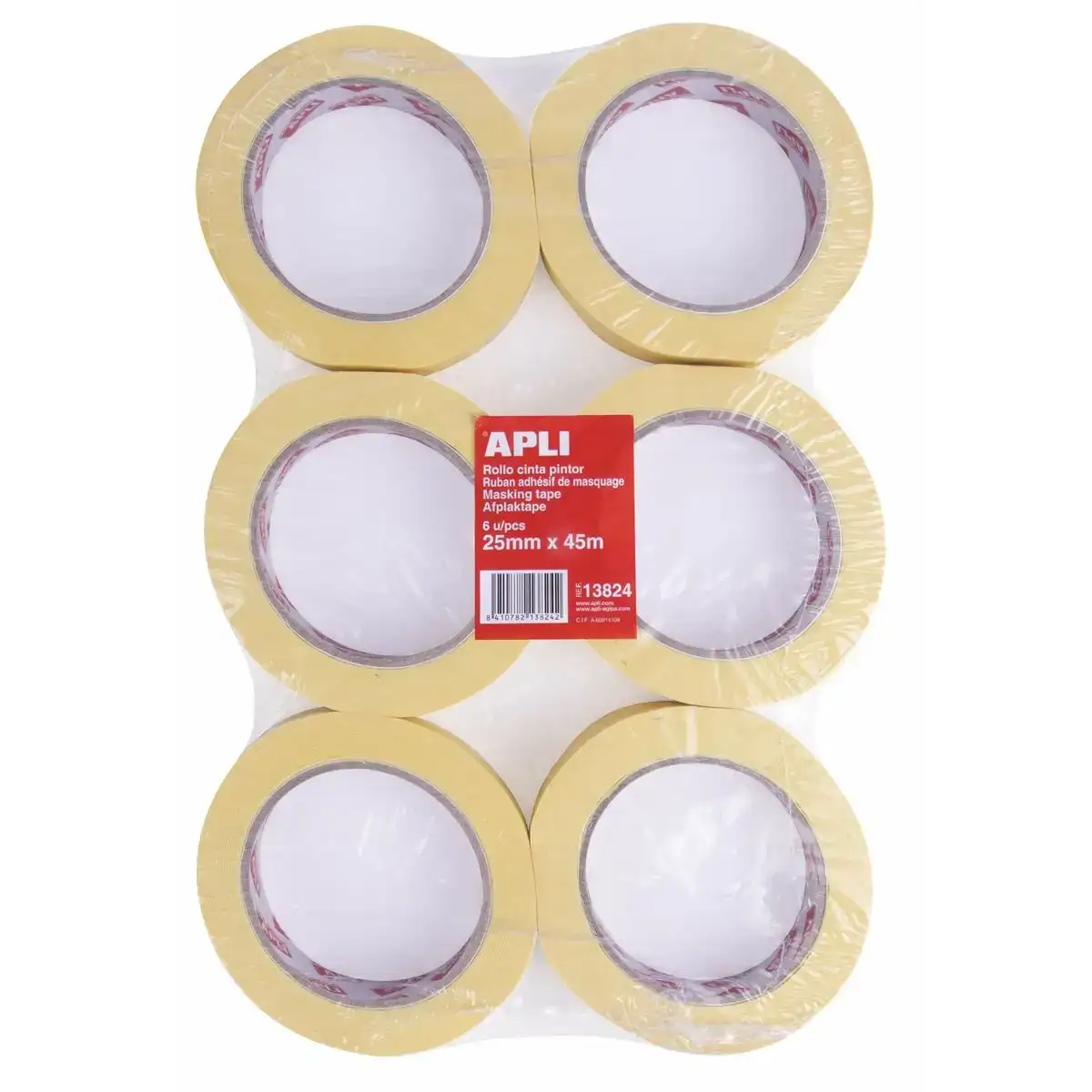 Ruban adhesif apli jaune 6 unites _9483. DIAYTAR COTE D'IVOIRE - L'Art de Vivre le Shopping Éthique. Parcourez notre gamme et choisissez des produits qui reflètent notre engagement envers des pratiques durables.