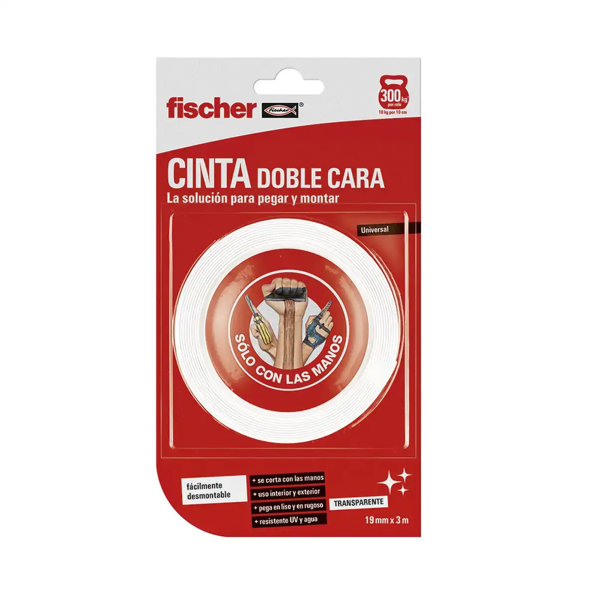 Ruban adhesif double face fischer 3 m x 19 mm blanc_7995. DIAYTAR COTE D'IVOIRE - Votre Boutique en Ligne, Votre Histoire. Explorez notre sélection et découvrez des produits qui reflètent votre parcours et vos aspirations, un achat à la fois.
