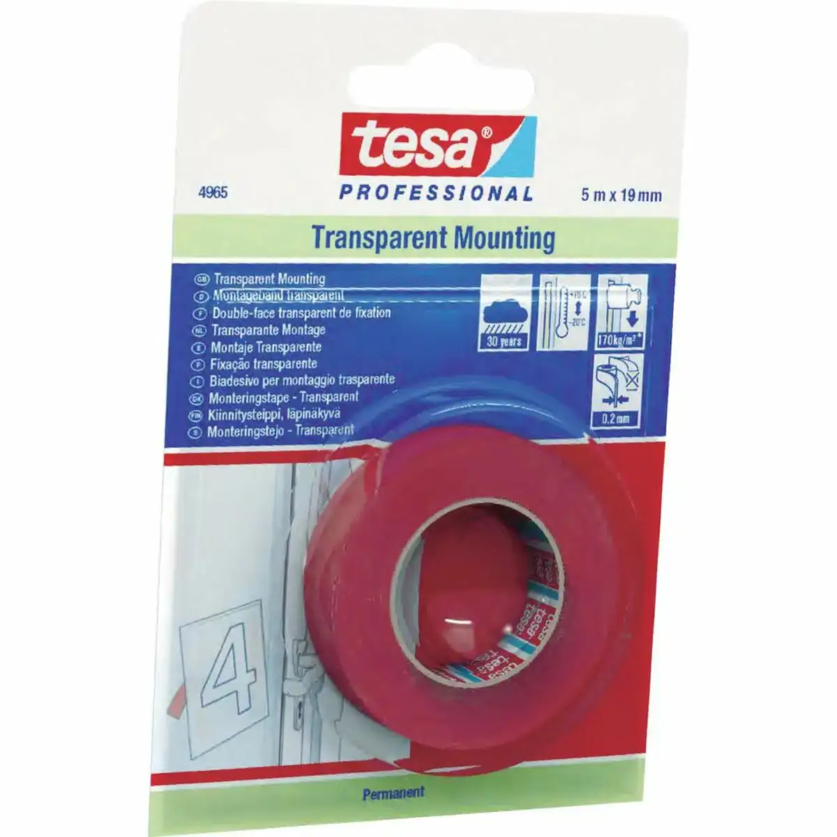 Ruban adhesif double face tesa 4965 exterieur transparent 19 mm x 5 m _8545. Bienvenue chez DIAYTAR COTE D'IVOIRE - Votre Plateforme Shopping pour Tous. Découvrez un large éventail de produits qui célèbrent la diversité et la beauté du Côte d'Ivoire.