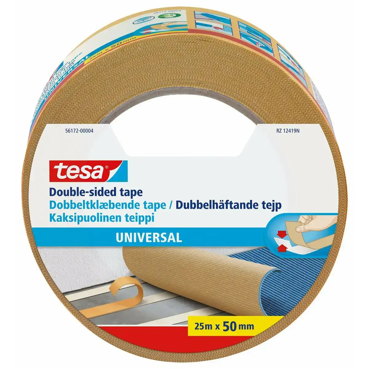 Ruban adhesif double face tesa marron_2217. DIAYTAR COTE D'IVOIRE - Où Choisir est un Plaisir Responsable. Explorez notre boutique en ligne et adoptez des produits qui reflètent notre engagement envers la durabilité.