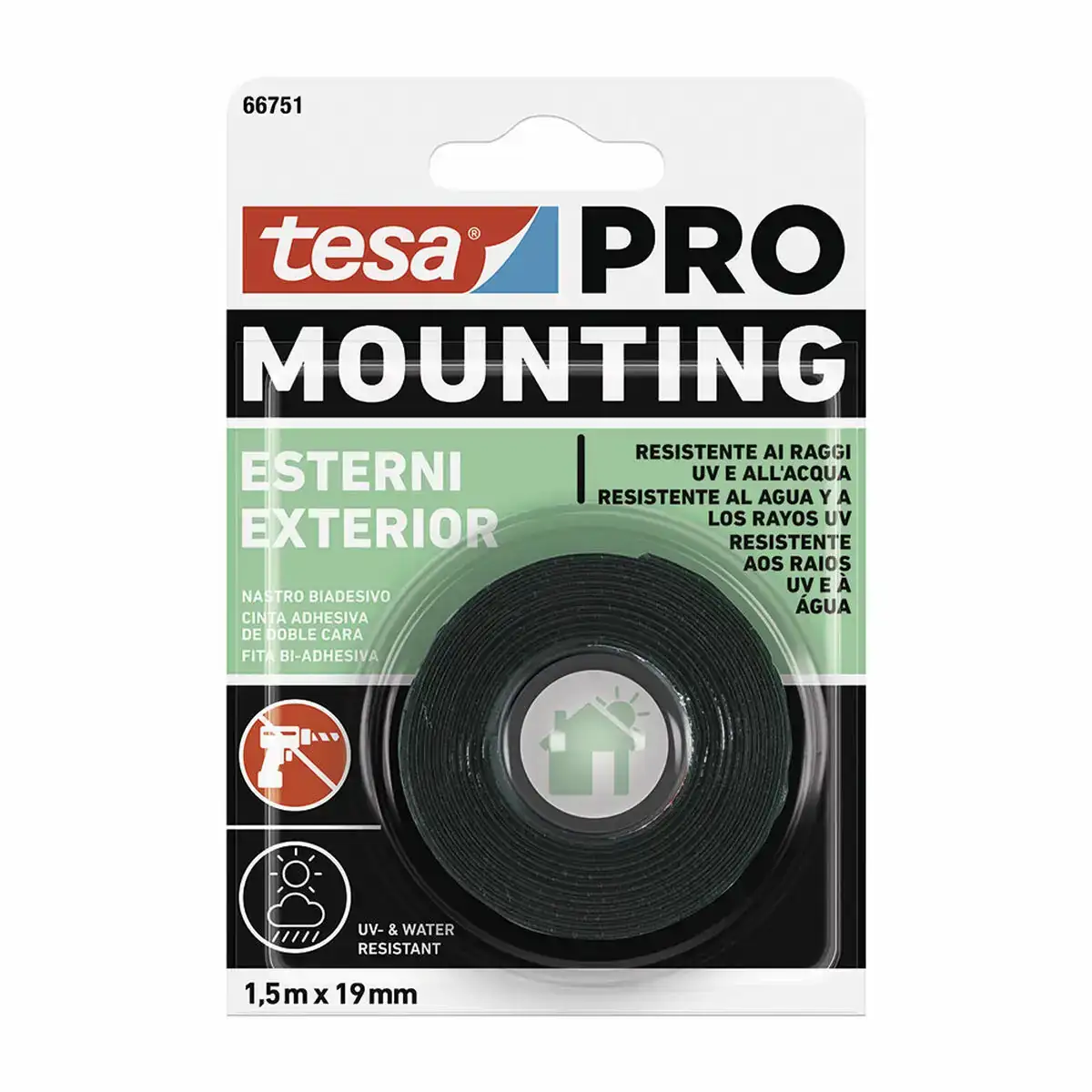 Ruban adhesif double face tesa mounting pro exterieur 19 mm x 1 5 m multicouleur_3990. Bienvenue chez DIAYTAR COTE D'IVOIRE - Où Chaque Achat est un Geste d'Amour. Découvrez notre sélection minutieuse et choisissez des articles qui témoignent de votre passion.