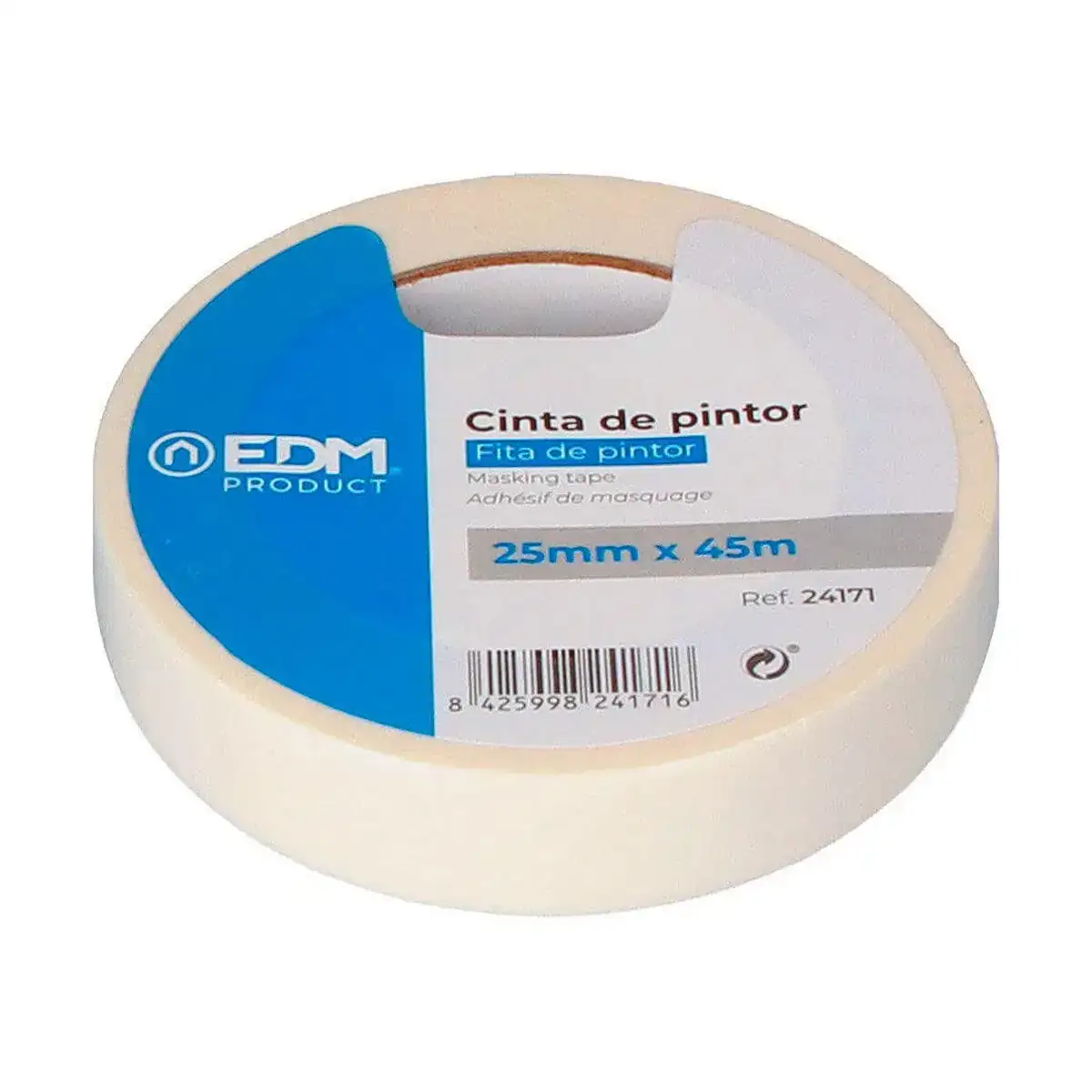 Ruban adhesif edm 25 mm x 45 m_5206. DIAYTAR COTE D'IVOIRE - L'Art de Vivre le Shopping Inspiré. Parcourez notre catalogue et choisissez des produits qui reflètent votre passion pour la beauté et l'authenticité.
